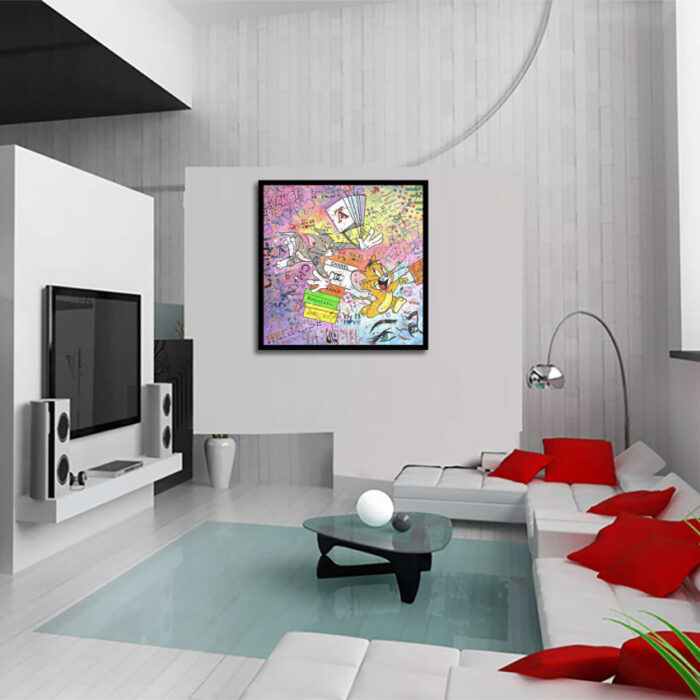 Tom weekender - Original Painting on canvas - Image 2