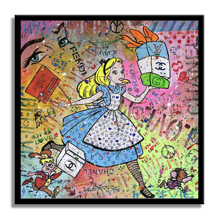 Wonderland - Original Painting on canvas - Image 5