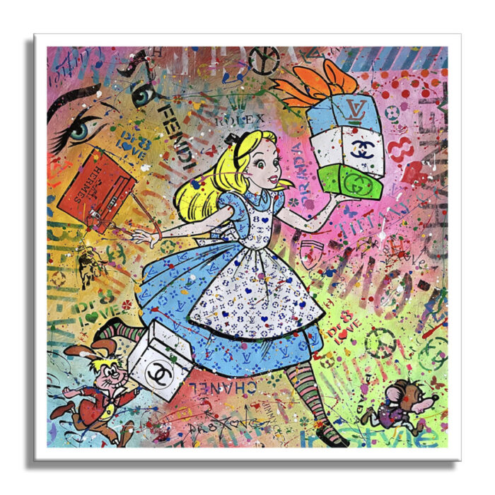 Wonderland - Original Painting on canvas - Image 3