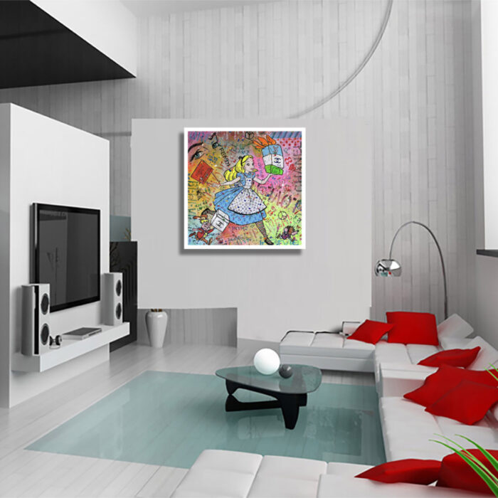 Wonderland - Original Painting on canvas - Image 2