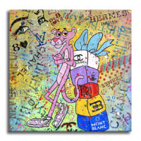 Think Pink - Original Painting on canvas