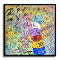 Think Pink - Original Painting on canvas - Image 3