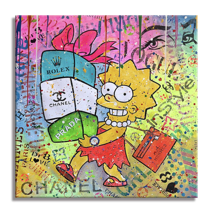 Little Big Gift - Original Painting on canvas