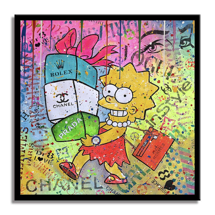 Little Big Gift - Original Painting on canvas - Image 5