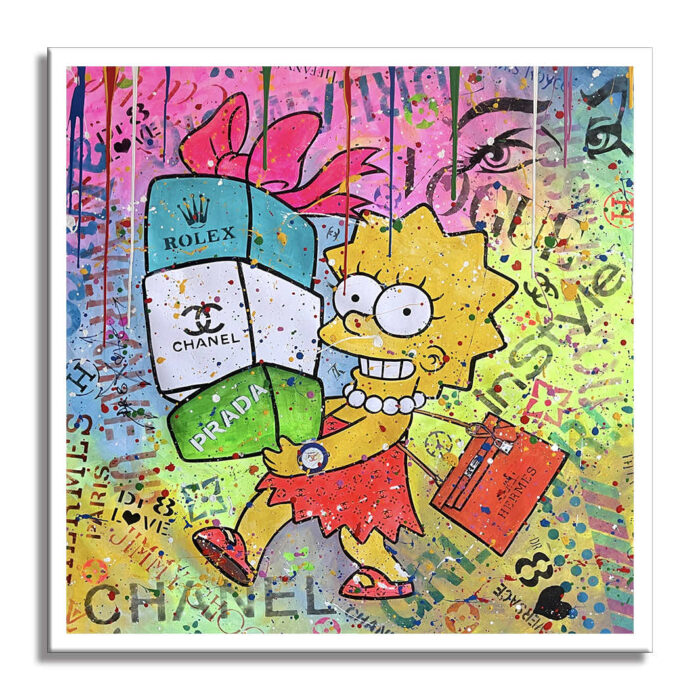 Little Big Gift - Original Painting on canvas - Image 3
