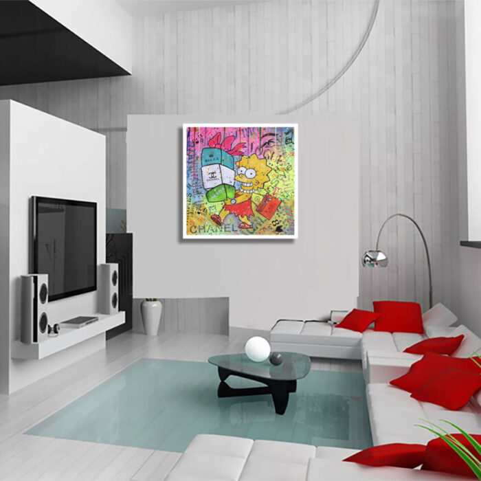 Little Big Gift - Original Painting on canvas - Image 2