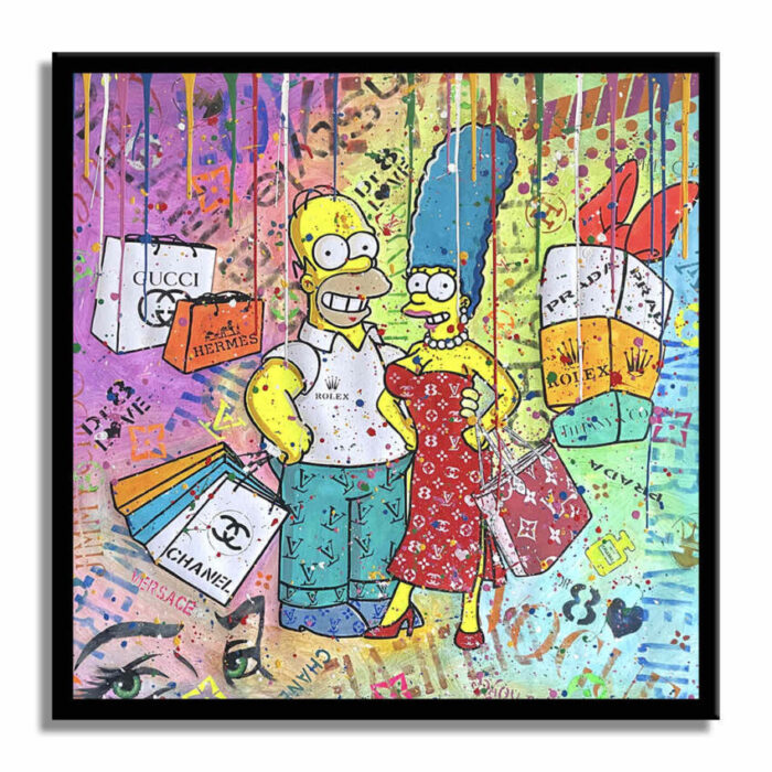 Prada or Nada - Original Painting on canvas - Image 5