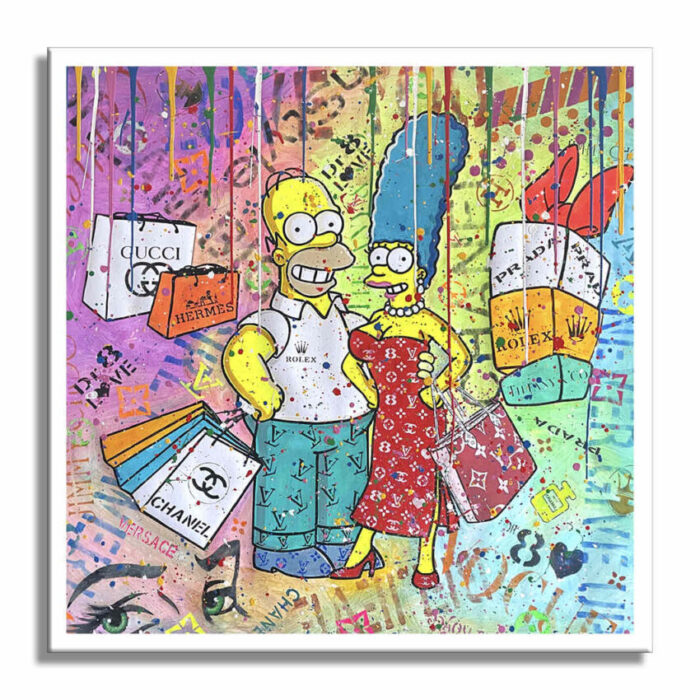 Prada or Nada - Original Painting on canvas - Image 3