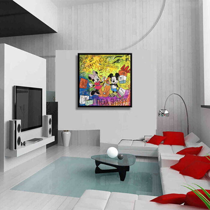 Best Friends - Original Painting on canvas - Image 4