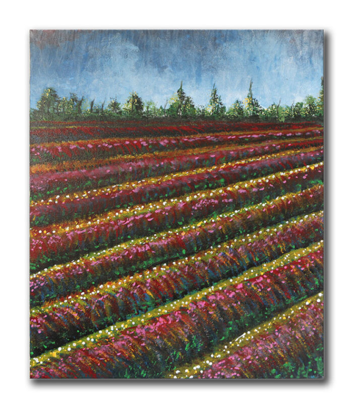 Spring Tulips - Original Painting on canvas - Image 5