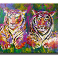 Tigers - Original Painting on canvas
