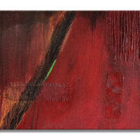 Red S - Original Abstract Painting on canvas