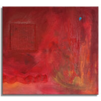 Red large - Original Abstract Painting on canvas