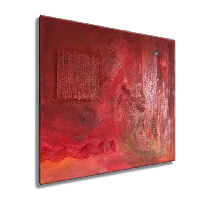 Red large - Original Abstract Painting on canvas - Image 4