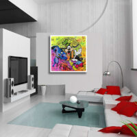 Encounters - Original Painting on canvas - Image 4