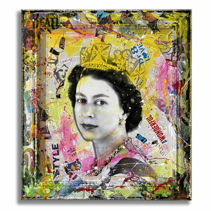 Her Majestic - Original Painting on Paper