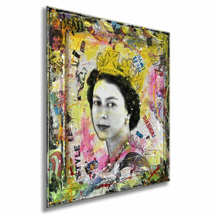 Her Majestic - Original Painting on Paper - Image 4