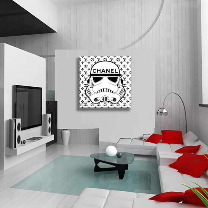 Star Wars-Chanel - Original Painting on canvas - Image 2