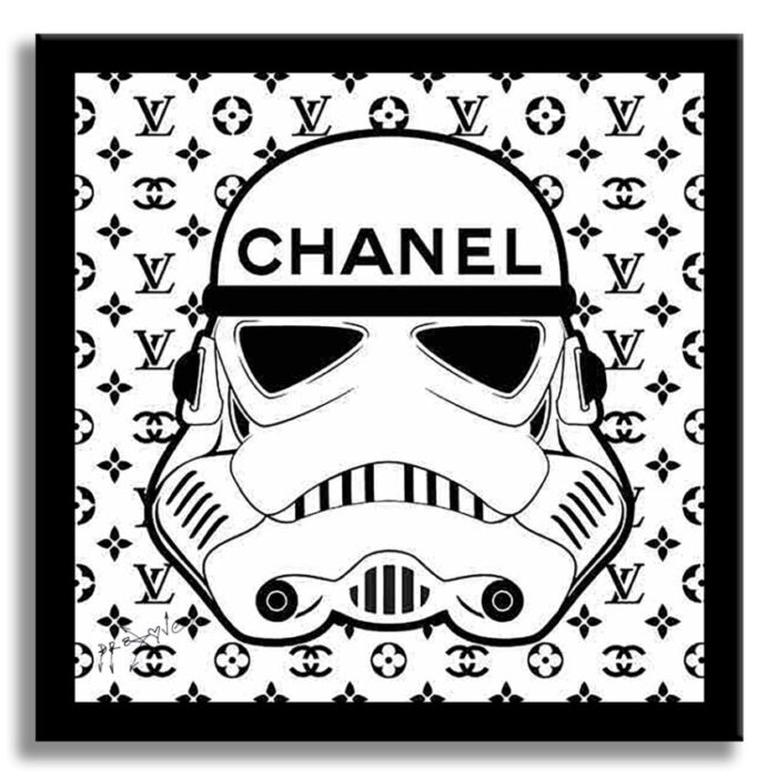 Star Wars-Chanel - Original Painting on canvas - Image 3