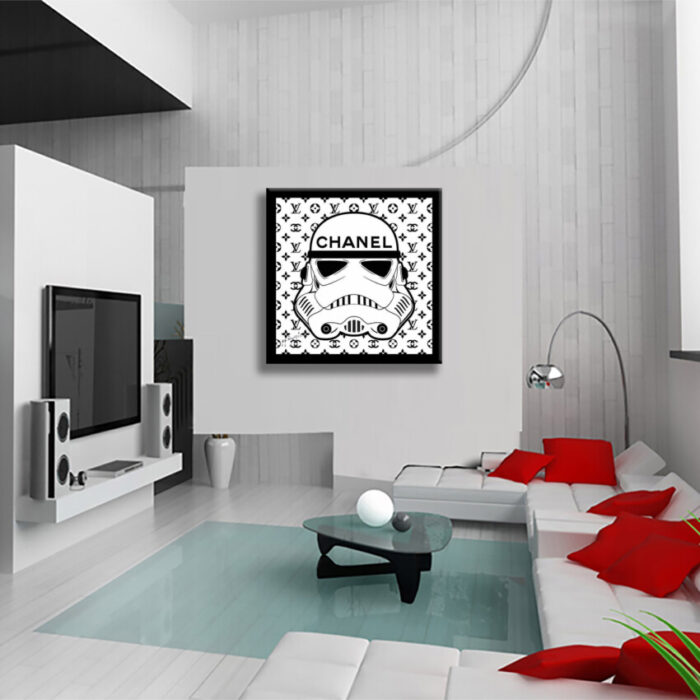 Star Wars-Chanel - Original Painting on canvas - Image 4