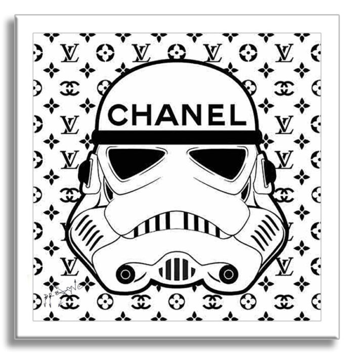 Star Wars-Chanel - Original Painting on canvas - Image 5