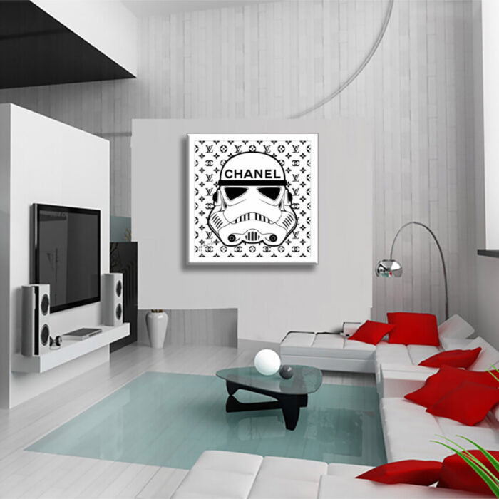 Star Wars-Chanel - Original Painting on canvas - Image 6