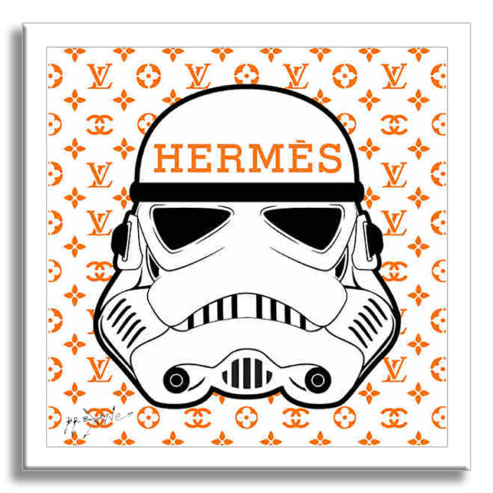 Star Wars Hermes - Original Painting on canvas - Image 5