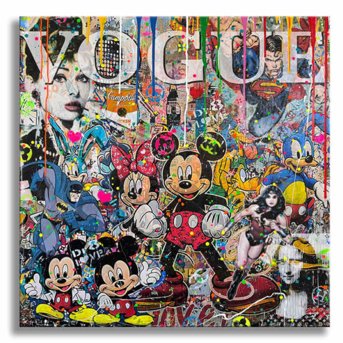 New York Vogue - Original Painting on canvas