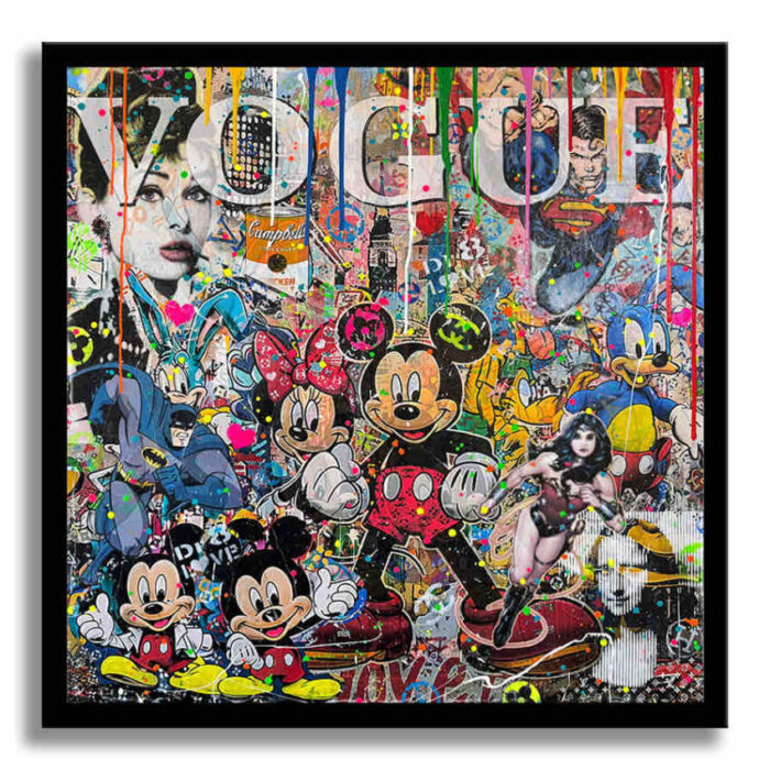 New York Vogue - Original Painting on canvas - Image 4
