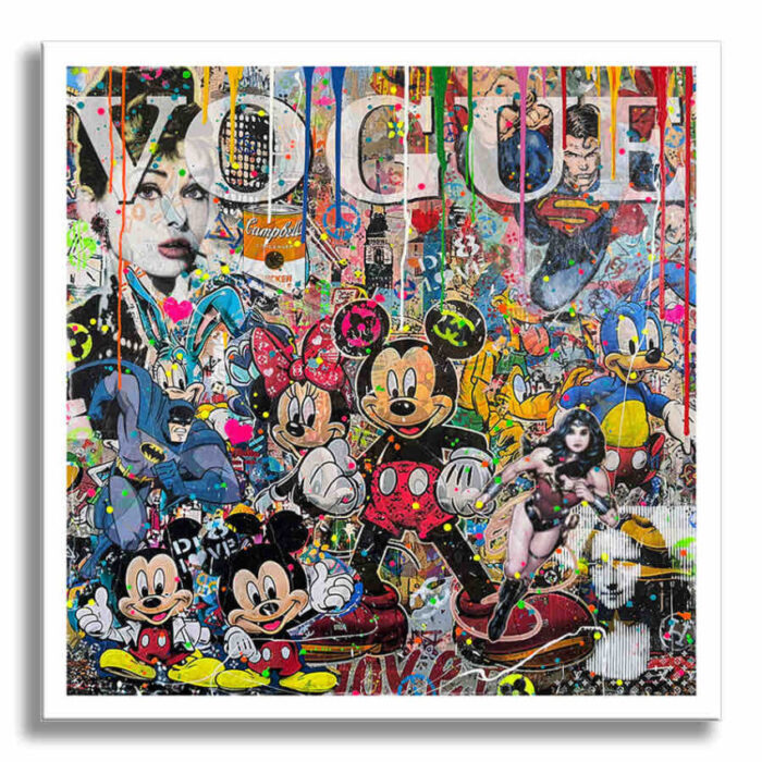 New York Vogue - Original Painting on canvas - Image 3