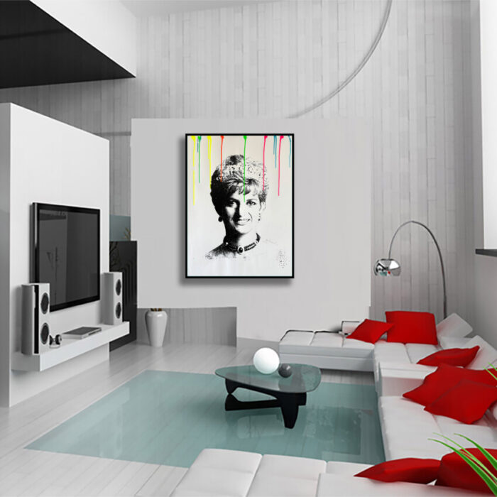 Diana Princess - Original Serigraph on Paper - Image 2