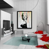 Marilyn Loved - Original Serigraph on Paper - Image 2