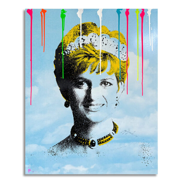 Royal Diana - Original Serigraph on Paper