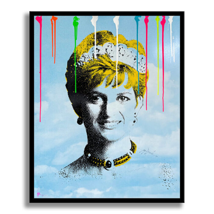 Royal Diana - Original Serigraph on Paper - Image 4