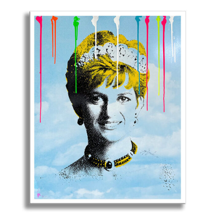 Royal Diana - Original Serigraph on Paper - Image 3