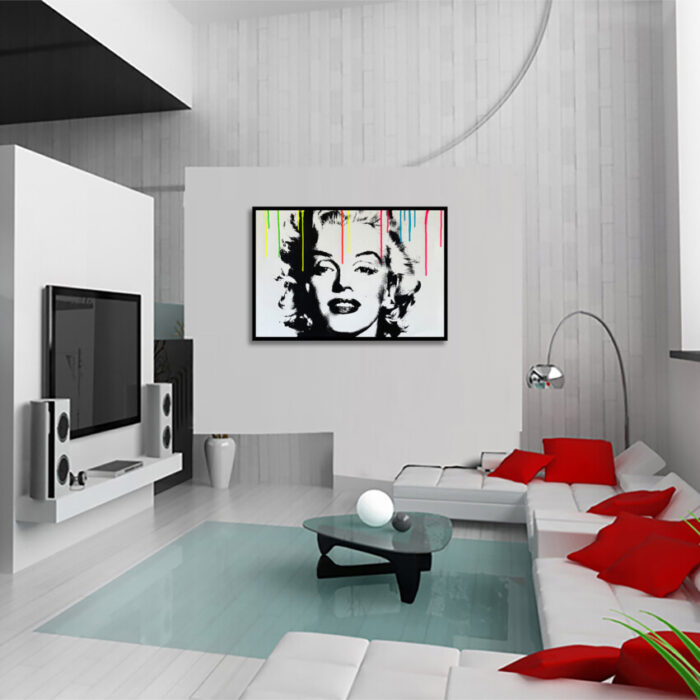 Tonight Marilyn - Original Serigraph on Paper - Image 2