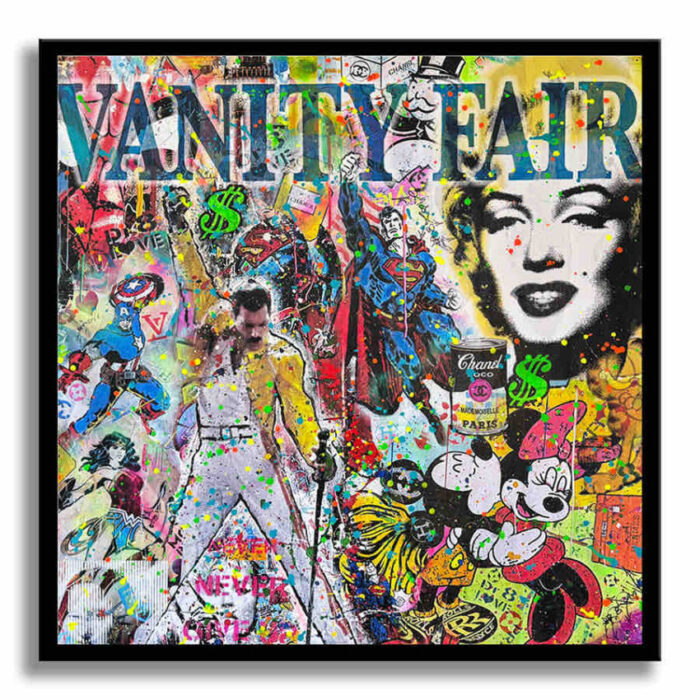 Vanity Rhapsody - Original Painting on canvas - Image 4