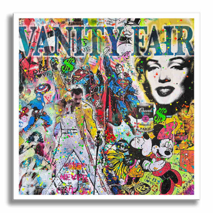 Vanity Rhapsody - Original Painting on canvas - Image 3