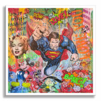 Do it Superman - Original Painting on canvas - Image 3