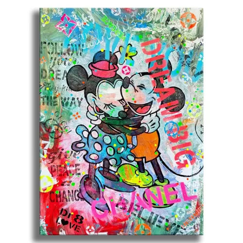 The Way-Mickey - Original Painting on canvas